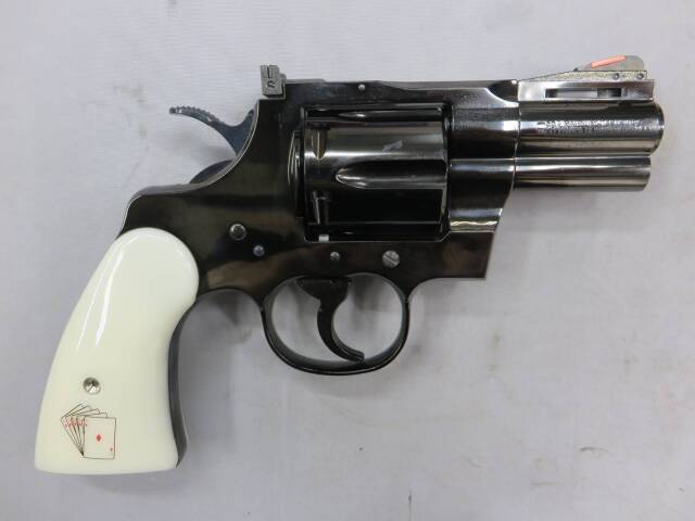 【タナカ】コルトパイソン スネークアイズ2.5in R-model スチールフィニッシュ モデルガン