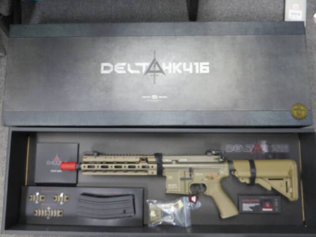 マルイ 次世代 HK416 デルタカスタム 箱アリ リポ化済み 電動ガン AIRSOFT97 本店通販部 / 【カスタム】東京マルイ 次世代電動ガン