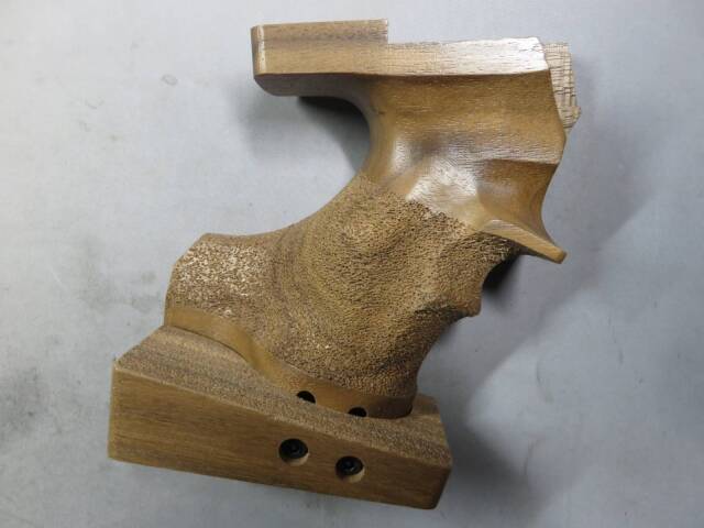 【マルゼン】APS-3用 アナトミカルウッドグリップ（右手用）