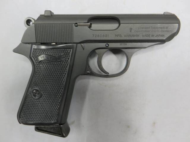 【マルシン】ワルサーPPK/S ブラック HW モデルガン