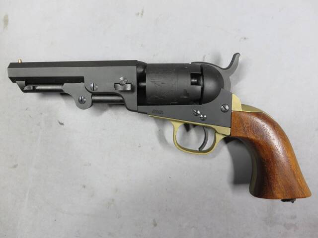 CAW】コルト M1849 ポケット 5rd 4in 後期型 HW モデルガン