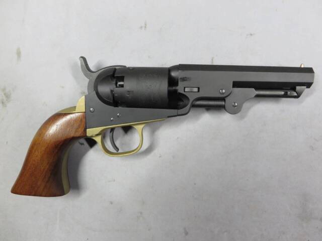 【CAW】コルト M1849 ポケット 5rd 4in 後期型 HW　モデルガン