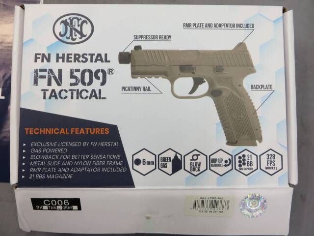 【EMG・CyberGun】FN 509 タクティカル FDE・メタルスライド