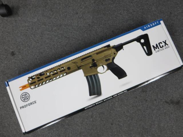 【SIG AIR】SIG SAUER ProForce MCX VIRTUS SBR TAN