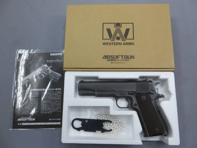 【ウエスタンアームズ】コルト M1911A1 パールハーバー