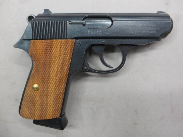 【マルゼン・キャロムショット】ワルサー PPK/S モリブデンブルー SG