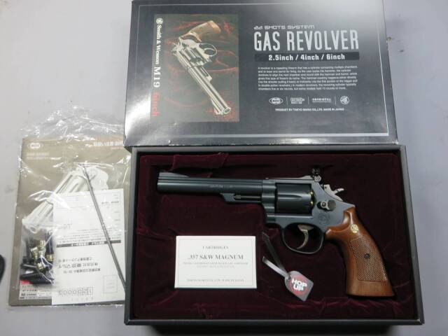 【東京マルイ】S&W M19 6in・カート式 カスタム