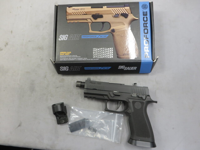 【SIG AIR・VFC】SIG P320 - X-Carry Legion カスタム・Trijjicon SROタイプ ドットサイト付