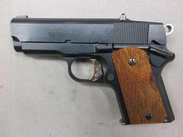 【東京マルイ】デトニクス.45 コンバットマスター ブラック・キャロムショットカスタム