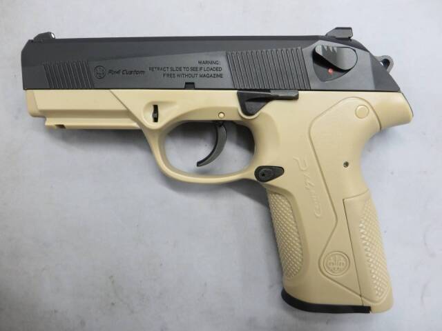 【東京マルイ】PX4　TAN リアル刻印フレーム ショップカスタム