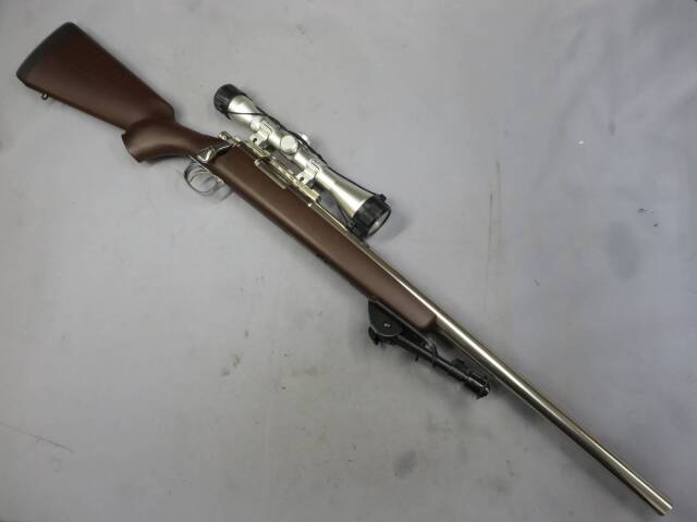 【東京マルイ】VSR-10 プロハンター ステンレス ウッドタイプストック