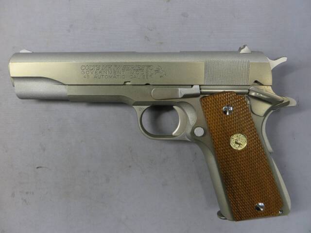 【エラン】コルトMK4シリー70 シルバー　モデルガン