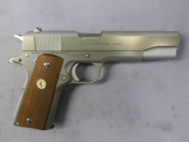 【エラン】コルトMK4シリー70 シルバー　モデルガン