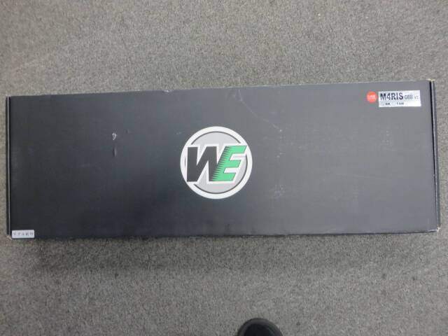 【WE】M4 RIS V3・リアル刻印 GBB