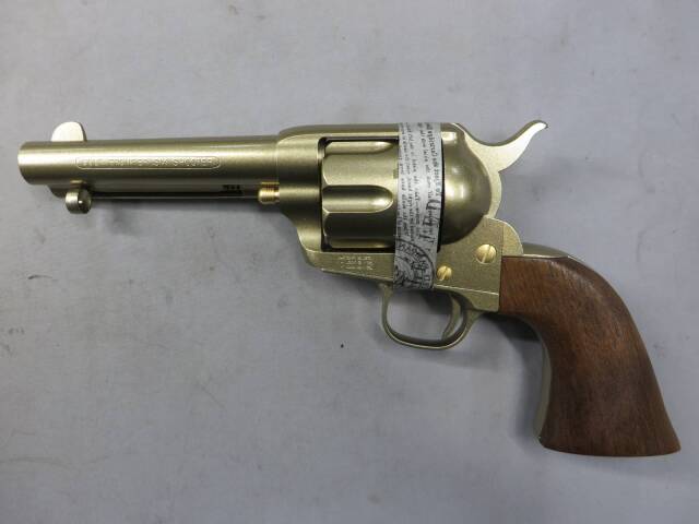 【ランパントクラシック】コルトSAA.45 1st Gen Black Powder Frontier SixAhooter メタルロックライト　モデルガン