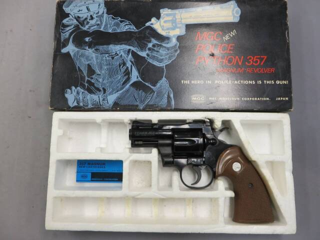【MGC】ポリス パイソン .357Magnum 2.5in モデルガン