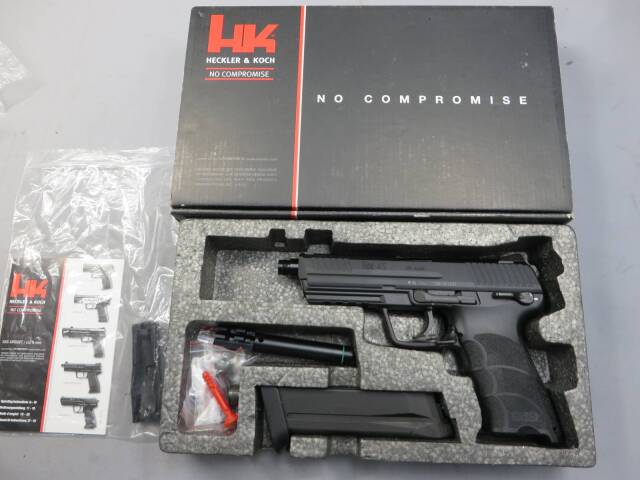 【KWA】H&K HK45・デトネーター メタルスライド・サイレンサー対応アウターバレル
