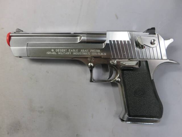 【東京マルイ】デザートイーグル50AE クロームステンレス