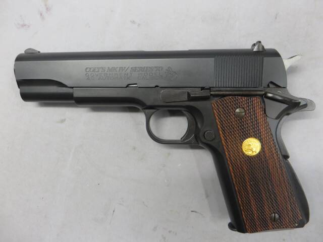 【ウエスタンアームズ】コルトMK4シリーズ70 ガンブラックVer