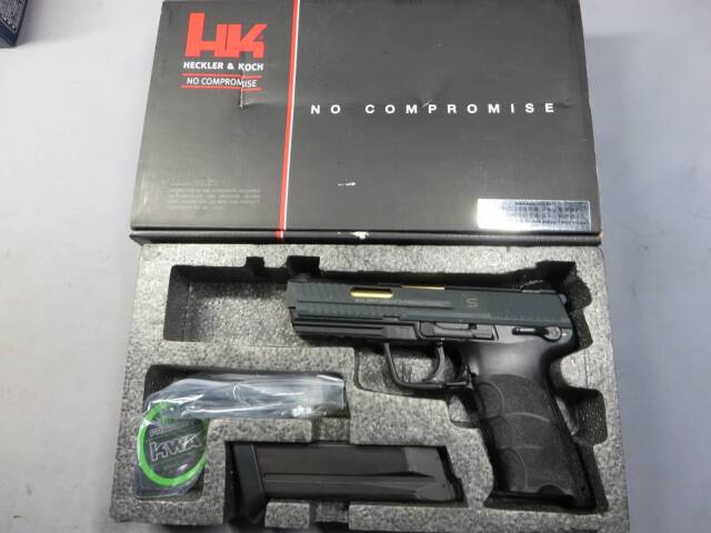 【KWA】H&K HK45・Airsoft Surgeon SAI  メタルスライド