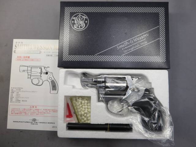 タナカ】S&W M60 PC フラットサイド 2in