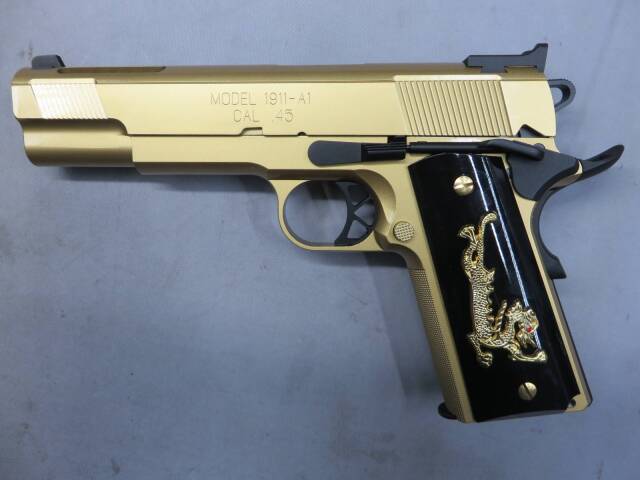 黄金のムービーガン「WA フェイスオフ1911 ウエスタンアームズ