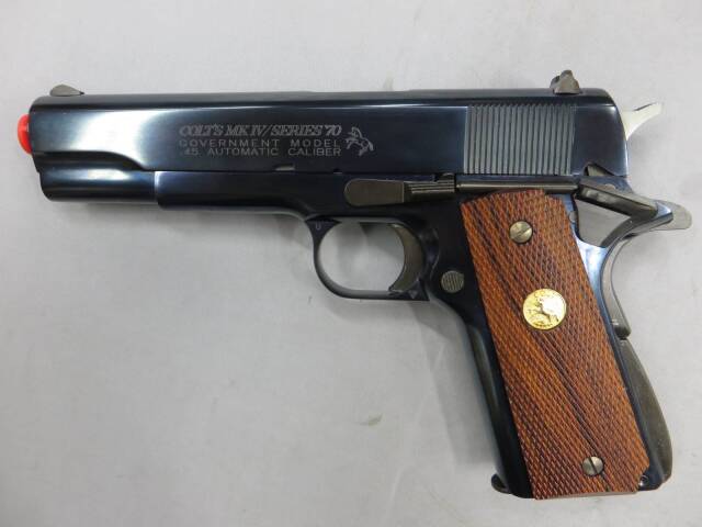 【ウエスタンアームズ】コルト MK4シリーズ70 ブルースチールカスタム