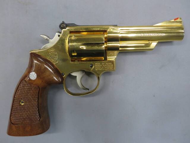 【コクサイ】 S&W M19 コンバットマグナム 4in  24K SMG・金属モデルガン