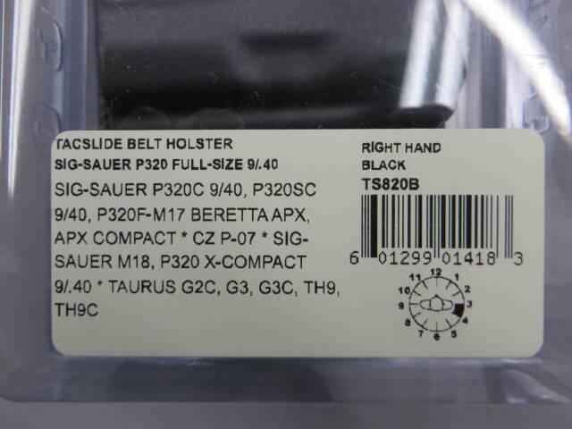 【GALCO】SIG P320・ベレッタ APX タックスライド ベルトホルスター