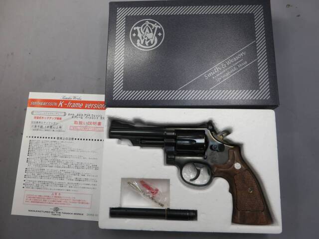 タナカ】S&W M19 コンバットマグナム 4in HW Ver.3・ブルーイング