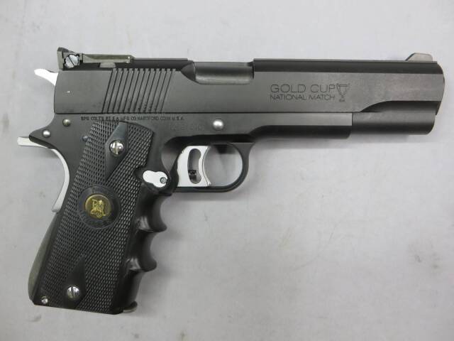 【MGC】コルト ゴールドカップ ナショナルマッチ セミカスタム・パックマイヤーグリップ モデルガン