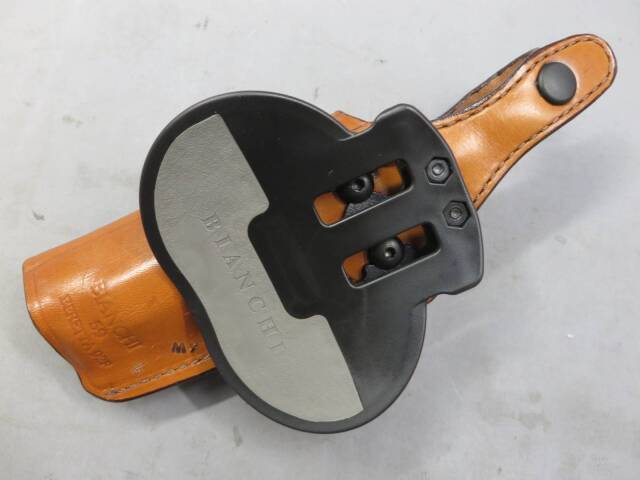 【BIANCHI】Model.59・ベレッタ m92F 他 スペシャル エージェント ホルスター TAN