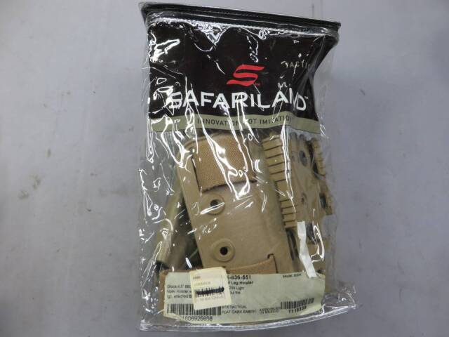 【サファリランド】Model 6004・Glock レッグホルスター FDE