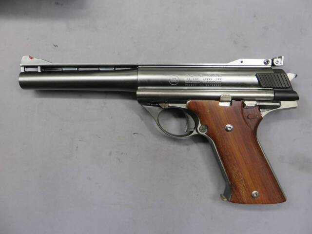 【MGC】AUTOMAG .44AMP Model180 HW シルバー・木製グリップ モデルガン