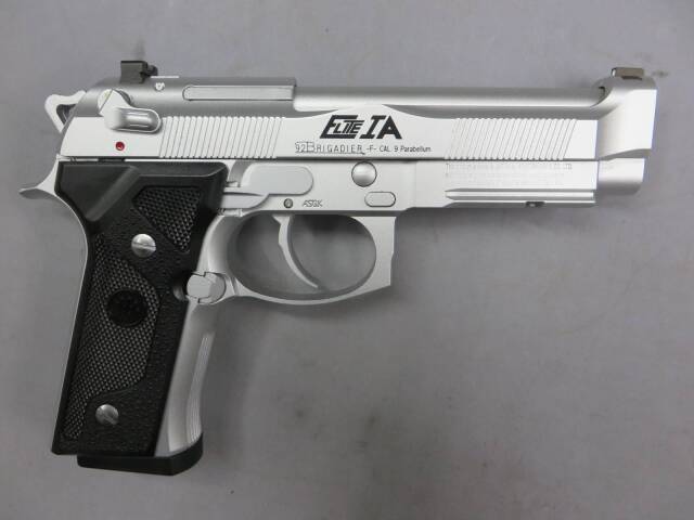 ウエスタンアームズ】ベレッタM92FS エリート1A オールシルバー