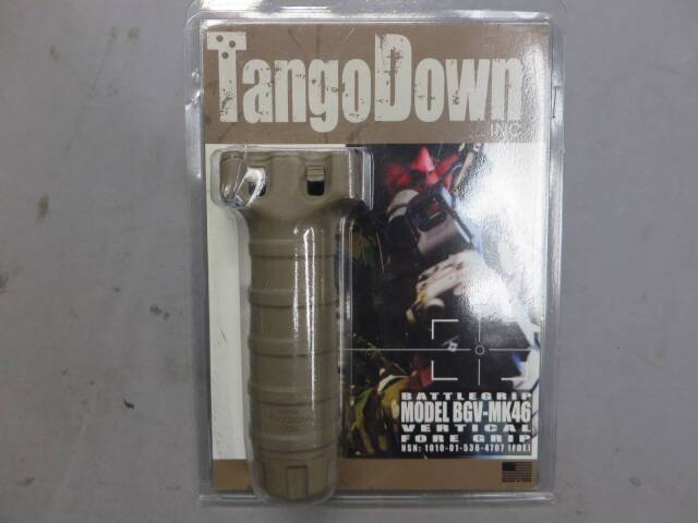 【TangoDown】MODEL BGV-MK46 VERTICAL フォアグリップ FDE