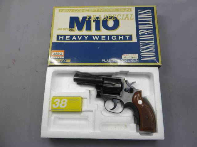 【コクサイ】S&W M10 3in .38スペシャル FBIスペシャル HW No.210  モデルガン