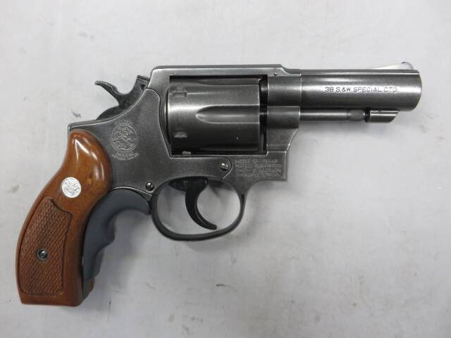 【コクサイ】S&W M10 3in .38スペシャル FBIスペシャル HW No.210  モデルガン