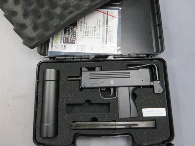 マルゼン】 イングラム M11 サプレッサー＆ガンケース セット