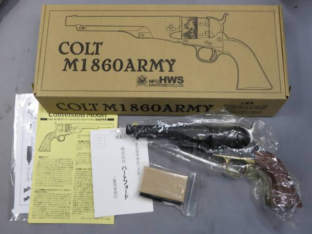 ハートフォード】 コルトM1860 アーミー 5.5in コンバージョン モデル