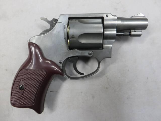 【マルシン】ポリスリボルバー 51ミリ銃身 エクセレント HW プラグリップ仕様