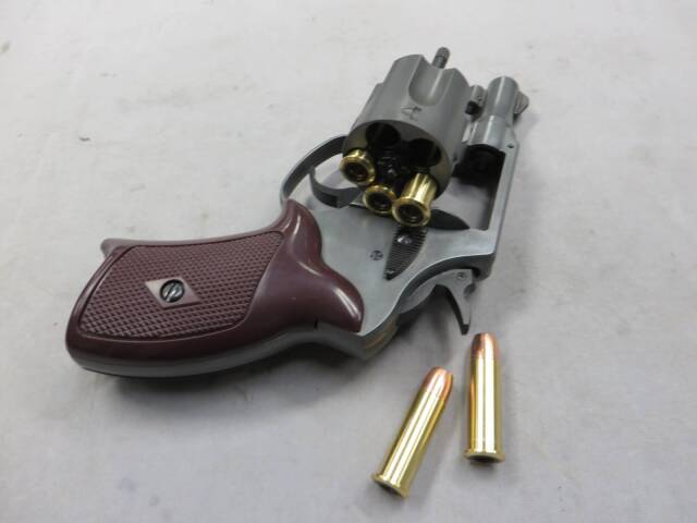 【マルシン】ポリスリボルバー 51ミリ銃身 エクセレント HW プラグリップ仕様