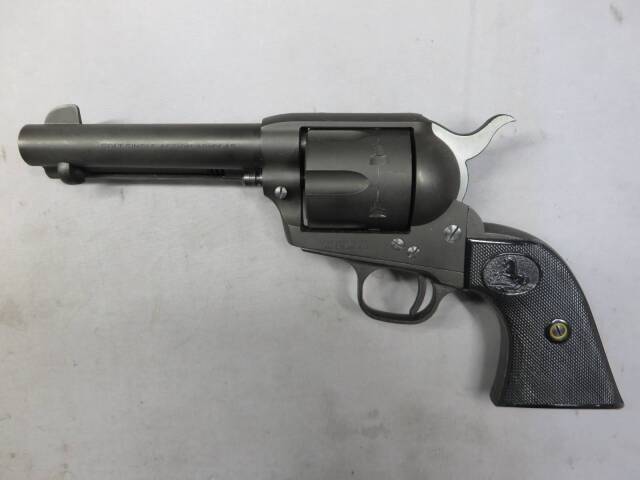 【CAW】コルト SAA.45 2nd シビリアン HW モデルガン・C-Tec ダミーブレット