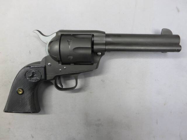 【CAW】コルト SAA.45 2nd シビリアン HW モデルガン・C-Tec ダミーブレット