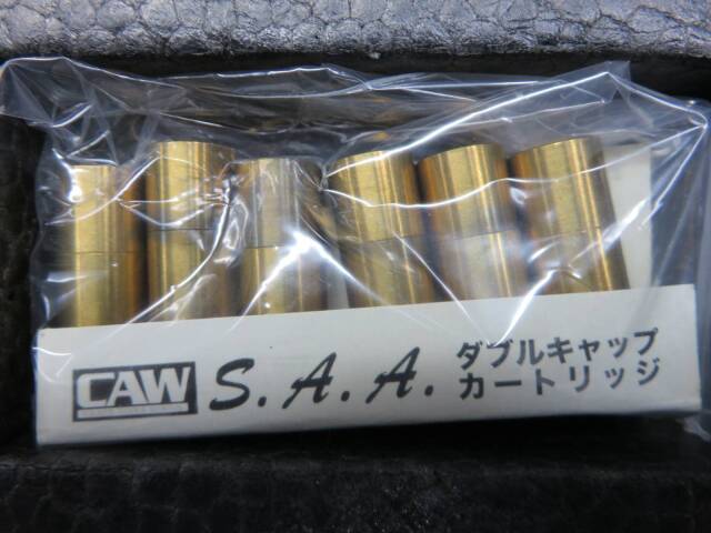 【CAW】コルト SAA.45 2nd シビリアン HW モデルガン・C-Tec ダミーブレット