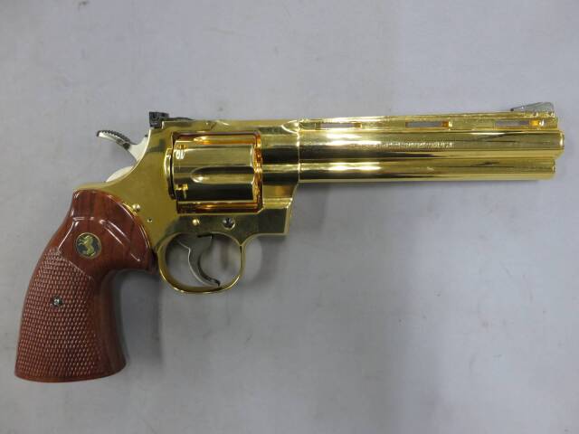 【コクサイ】ニュー コルト パイソン 6in No.36 SMG  金属モデルガン