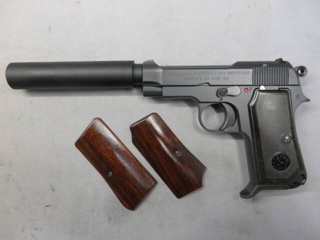 【ウエスタンアームズ】ベレッタM1934 ノアール・noir サイレンサーモデル