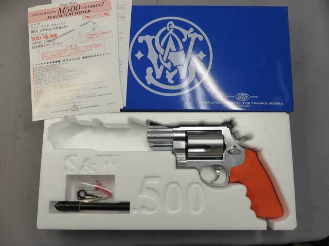タナカ】S&W M500 ES（エマージェンシーサバイバル） ステンレス Ver.2