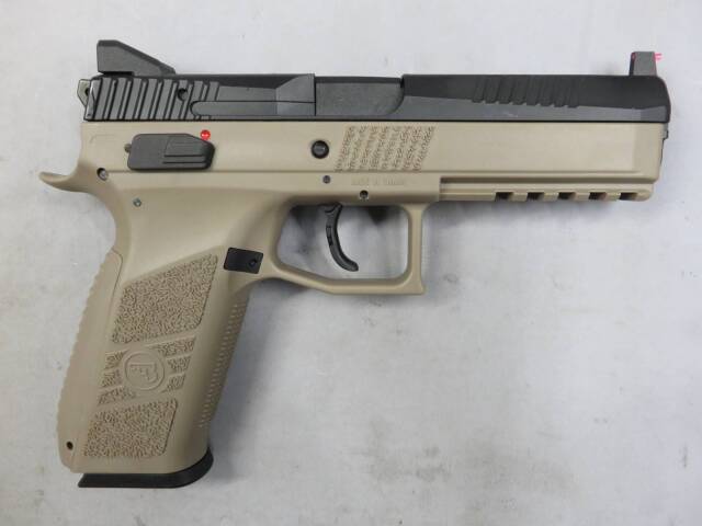 Carbon8】CZ P-09 Tan フレーム CO2