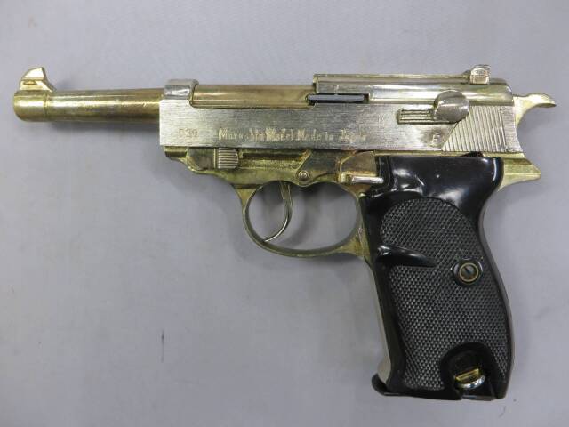 【マルシン】ワルサーP38 コマーシャル タニオアクション SMG 金属モデルガン